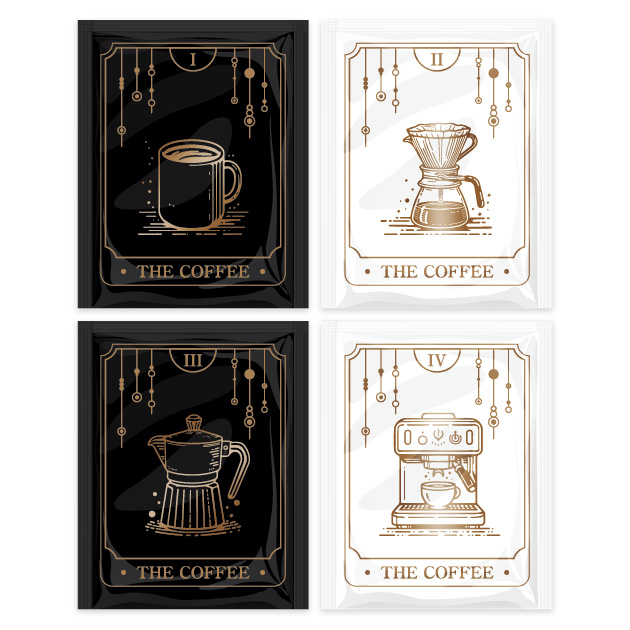 Coffee Tarot Card